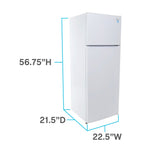 7.4 cu. ft. Apartment Size Refrigerator - (RA75V3S) - AVANTI