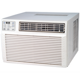 Comfort-Aire RAH-183R 18,000 BTU window heat pump air conditioner, front view