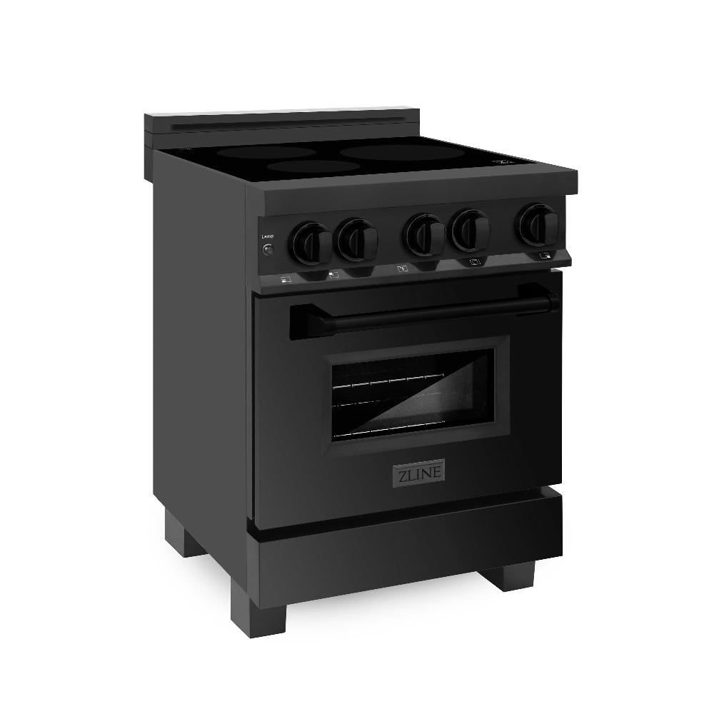 24" 2.8 cu. ft. Induction Range with a 3 Element Stove and Electric Oven - (RAINDBS24) -