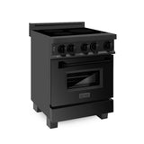 24" 2.8 cu. ft. Induction Range with a 3 Element Stove and Electric Oven - (RAINDBS24) -