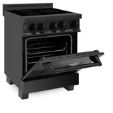 24" 2.8 cu. ft. Induction Range with a 3 Element Stove and Electric Oven - (RAINDBS24) -