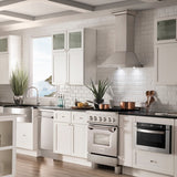 ZLINE 24 in. 2.8 cu. ft. Legacy Induction Range with 4 Element Cooktop and Electric Oven in Satin Stainless Steel (RAINDS-SN-24) - (RAINDSSN24) -