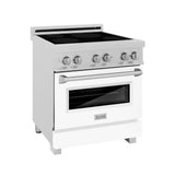 30" 4.0 cu. ft. Induction Range with a 4 Element Stove and Electric Oven - (RAINDSWM30) -