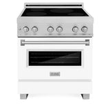 30" 4.0 cu. ft. Induction Range with a 4 Element Stove and Electric Oven - (RAINDSWM30) -