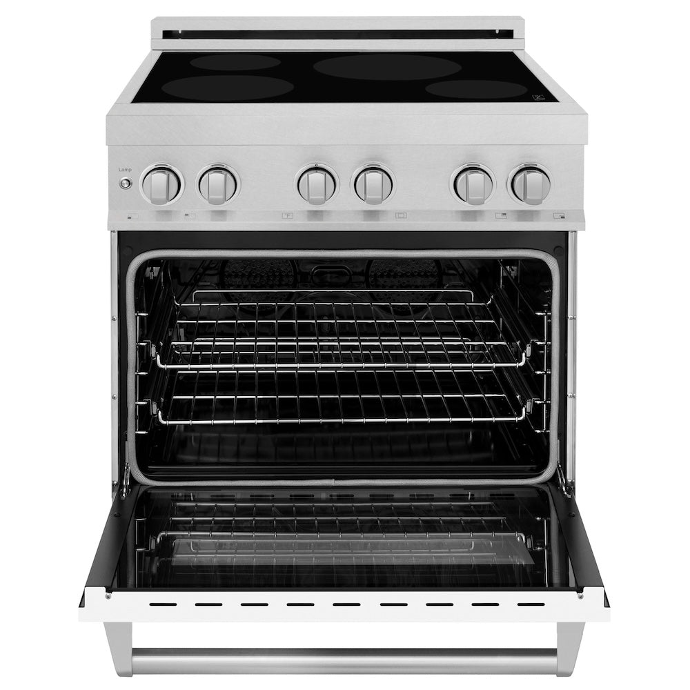 30" 4.0 cu. ft. Induction Range with a 4 Element Stove and Electric Oven - (RAINDSWM30) -