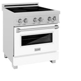 30" 4.0 cu. ft. Induction Range with a 4 Element Stove and Electric Oven - (RAINDSWM30) -