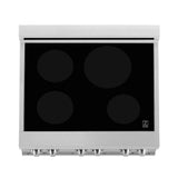 30" 4.0 cu. ft. Induction Range with a 4 Element Stove and Electric Oven - (RAINDSWM30) -