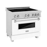36" 4.6 cu. ft. Induction Range with a 4 Element Stove and Electric Oven - (RAINDSWM36) -
