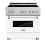 36" 4.6 cu. ft. Induction Range with a 4 Element Stove and Electric Oven - (RAINDSWM36) -