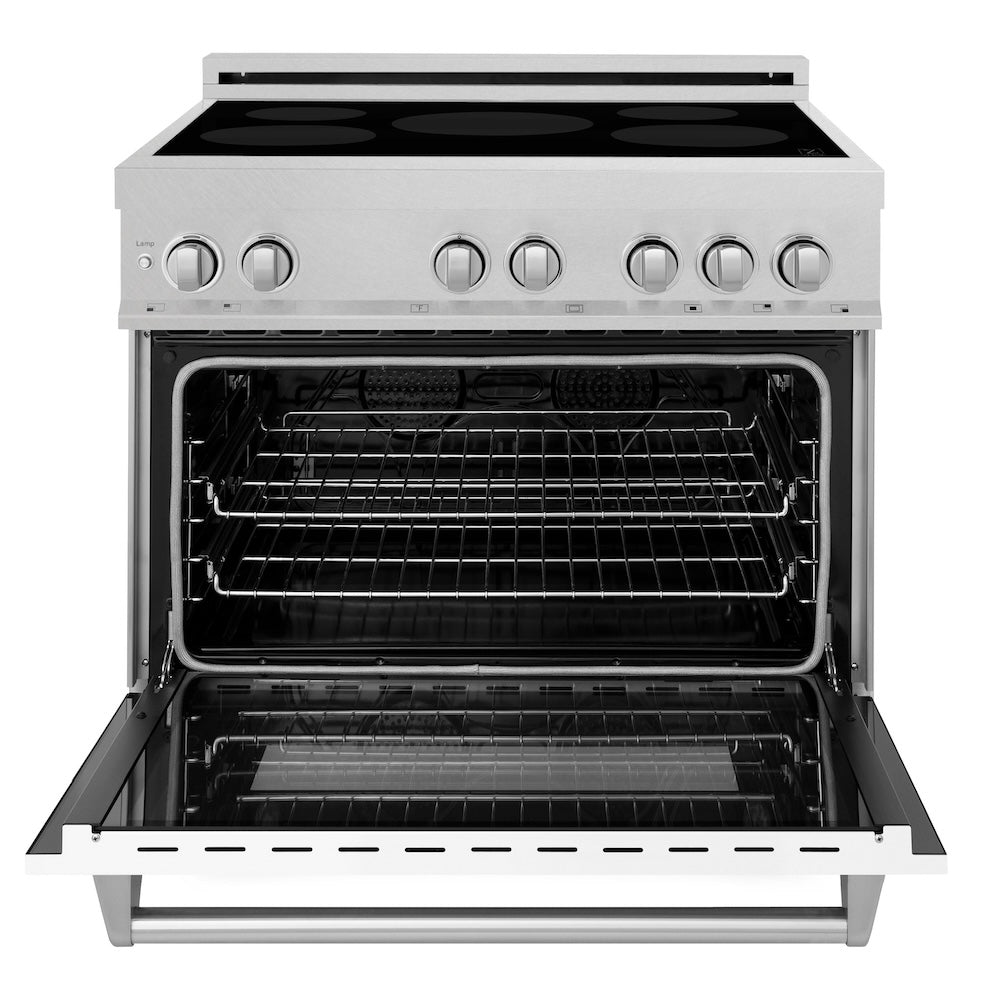 36" 4.6 cu. ft. Induction Range with a 4 Element Stove and Electric Oven - (RAINDSWM36) -