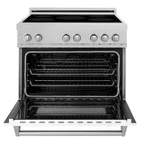 36" 4.6 cu. ft. Induction Range with a 4 Element Stove and Electric Oven - (RAINDSWM36) -