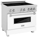 36" 4.6 cu. ft. Induction Range with a 4 Element Stove and Electric Oven - (RAINDSWM36) -