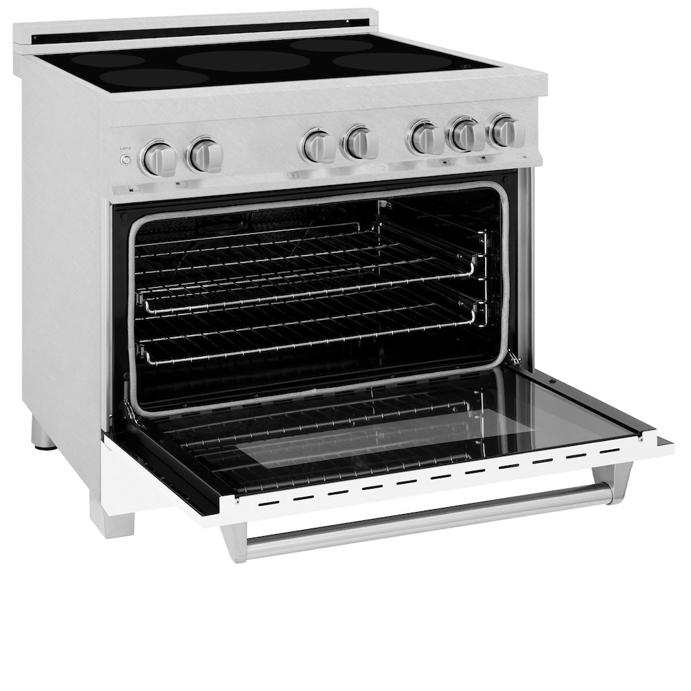 36" 4.6 cu. ft. Induction Range with a 4 Element Stove and Electric Oven - (RAINDSWM36) -