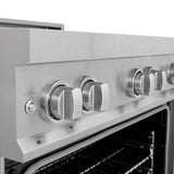 36" 4.6 cu. ft. Induction Range with a 4 Element Stove and Electric Oven - (RAINDSWM36) -