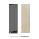 24 in. 12.4 cu. ft. Panel Ready Column Freezer with Graphite Gray Interior - (RBCFV24) -