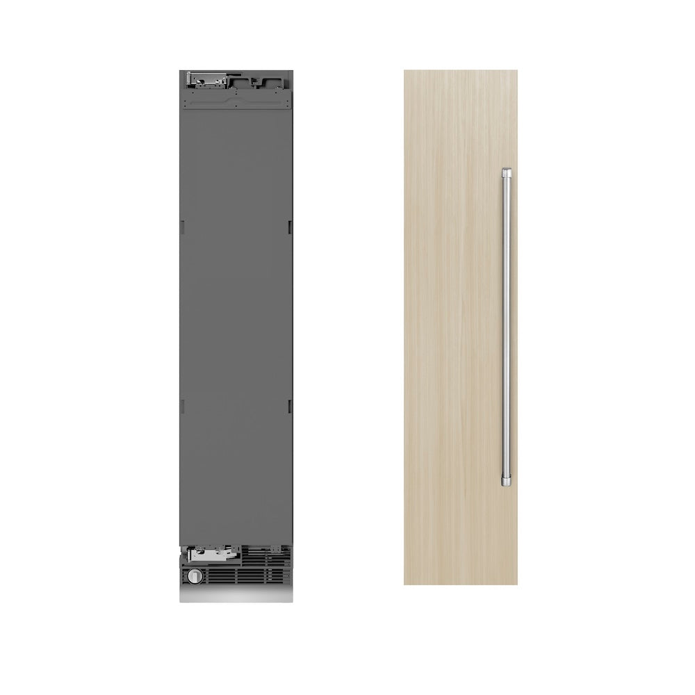 18 in. 8.6 cu. ft. Panel Ready Left Hinge Column Freezer with Graphite Gray Interior - (RBCFVL18) -