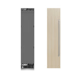 18 in. 8.6 cu. ft. Panel Ready Left Hinge Column Freezer with Graphite Gray Interior - (RBCFVL18) -
