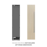 18 in. 8.6 cu. ft. Panel Ready Left Hinge Column Freezer with Graphite Gray Interior - (RBCFVL18) -