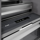 Autograph Edition 18 in. 8.6 cu. ft. Panel Ready Left Hinge Column Freezer with Graphite Gray Interior and Matte Black Accents - (RBCFVLZ18MB) -