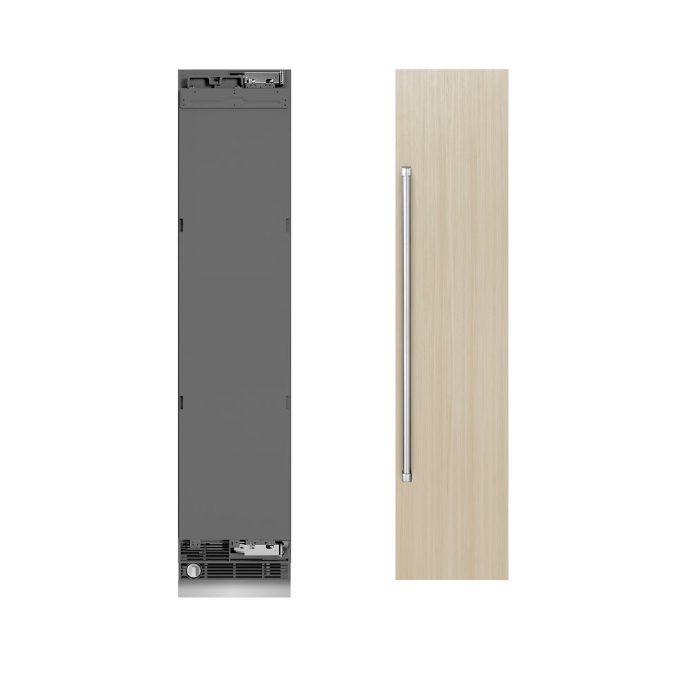 18 in. 8.6 cu. ft. Panel Ready Right Hinge Column Freezer with Graphite Gray Interior - (RBCFVR18) -