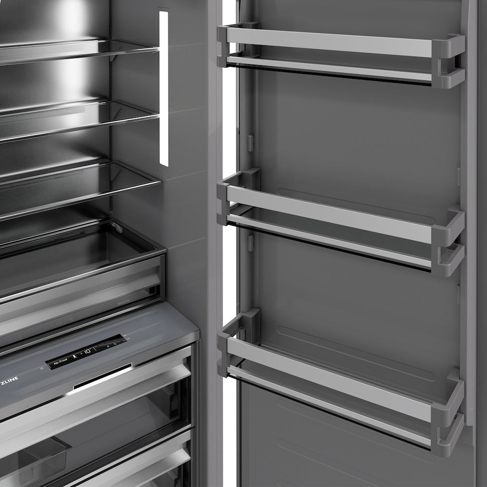 18 in. 8.6 cu. ft. Panel Ready Right Hinge Column Freezer with Graphite Gray Interior - (RBCFVR18) -