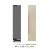 18 in. 8.6 cu. ft. Panel Ready Right Hinge Column Freezer with Graphite Gray Interior - (RBCFVR18) -