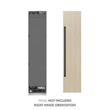 Autograph Edition 18 in. 8.6 cu. ft. Panel Ready Right Hinge Column Freezer with Graphite Gray Interior and Matte Black Accents - (RBCFVRZ18MB) -
