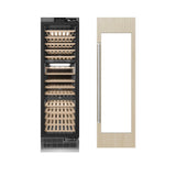 ZLINE 24 in. 12.4 cu. ft. Triple Zone 100 Bottle Panel Ready Column Wine Cooler (RBCWV-24) - (RBCWV24) -