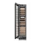 ZLINE 18 in. 9.0 cu. ft. Triple Zone 68 Bottle Panel Ready Left Hinge Column Wine Cooler (RBCWVL-18) - (RBCWVL18) -