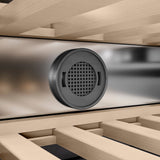 ZLINE 18 in. 9.0 cu. ft. Triple Zone 68 Bottle Panel Ready Left Hinge Column Wine Cooler (RBCWVL-18) - (RBCWVL18) -