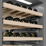 ZLINE 18 in. 9.0 cu. ft. Triple Zone 68 Bottle Panel Ready Left Hinge Column Wine Cooler (RBCWVL-18) - (RBCWVL18) -