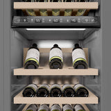ZLINE 18 in. 9.0 cu. ft. Triple Zone 68 Bottle Panel Ready Left Hinge Column Wine Cooler (RBCWVL-18) - (RBCWVL18) -