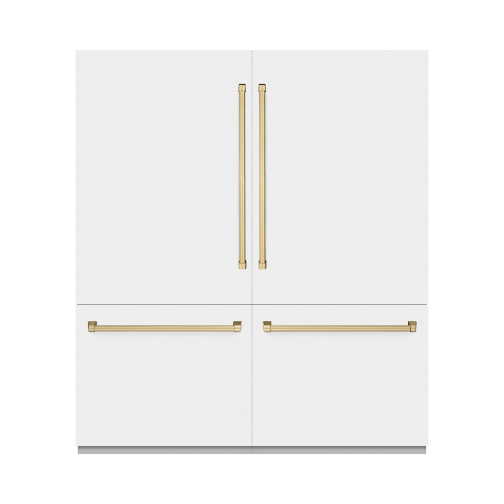 Autograph Edition 72 in. 39.6 cu. ft. French Door Built-In Bottom Freezer Refrigerator with Water Dispensers and Ice Makers - (RBITZWM72CB) -