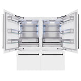 Autograph Edition 72 in. 39.6 cu. ft. French Door Built-In Bottom Freezer Refrigerator with Water Dispensers and Ice Makers - (RBITZWM72MB) -