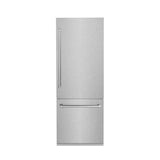 30"16.1 cu. ft. Built-In 2-Door Bottom Freezer Refrigerator with Internal Water and Ice Dispenser in Fingerprint Resistant Stainless Steel - (RBIVSN30) -