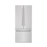 36"19.6 cu. ft. Built-In 3-Door French Door Refrigerator with Internal Water and Ice Dispenser in Fingerprint Resistant Stainless Steel - (RBIVSN36) -