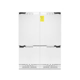 ZLINE Autograph Edition 60 in. 32.2 cu. ft. Panel Ready French Door Built-In Bottom Freezer Refrigerator with Water Dispenser and Ice Maker with Polished Gold Accents (RBIVZ-60-G) - (RBIVZ60G) -