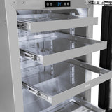 24in. Touchstone 151 Can Beverage Fridge With Stainless Steel Glass Door - (RBSOGS24) -