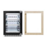 AutographEdition 24 in. Touchstone 151 Can Beverage Fridge With Panel Ready Glass Door And Polished Gold Handle - (RBSPOZ24G) -
