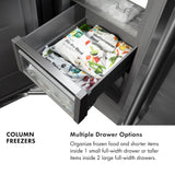 Autograph Edition 24 in. 12.4 cu. ft. Column Freezer - (RCFVZ30424CB) -