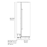 Autograph Edition 24 in. 12.4 cu. ft. Column Freezer - (RCFVZ30424G) -
