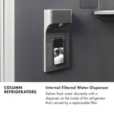 Autograph Edition 24 in. 12.5 cu. ft. Column Refrigerator - (RCRVZWM24MB) -