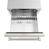 ZLINE 24 in. Touchstone 168 Can Outdoor-Rated Dual Refrigerator Drawer with Panel-Ready Doors (RDSPO-24) - (RDSPO24) -