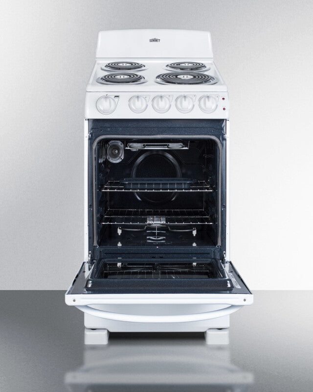 20" Wide Electric Coil Range - (RE203W)