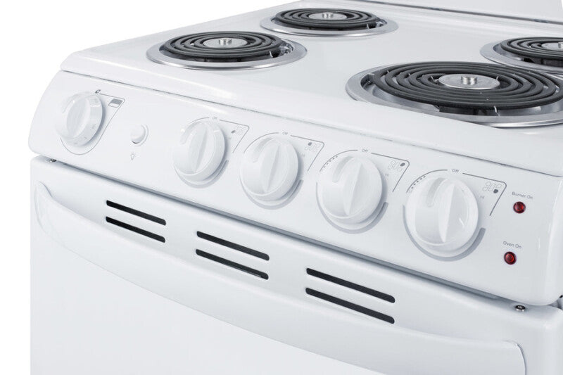 20" Wide Electric Coil Range - (RE203W)