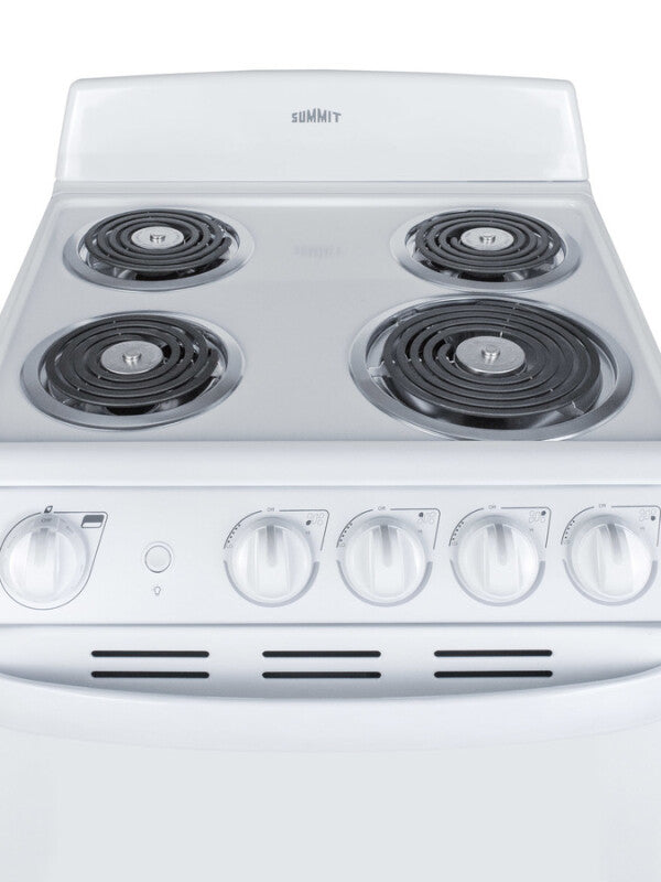 20" Wide Electric Coil Range - (RE203W)