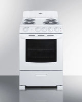 24" Wide Electric Coil Range - (RE2411W)