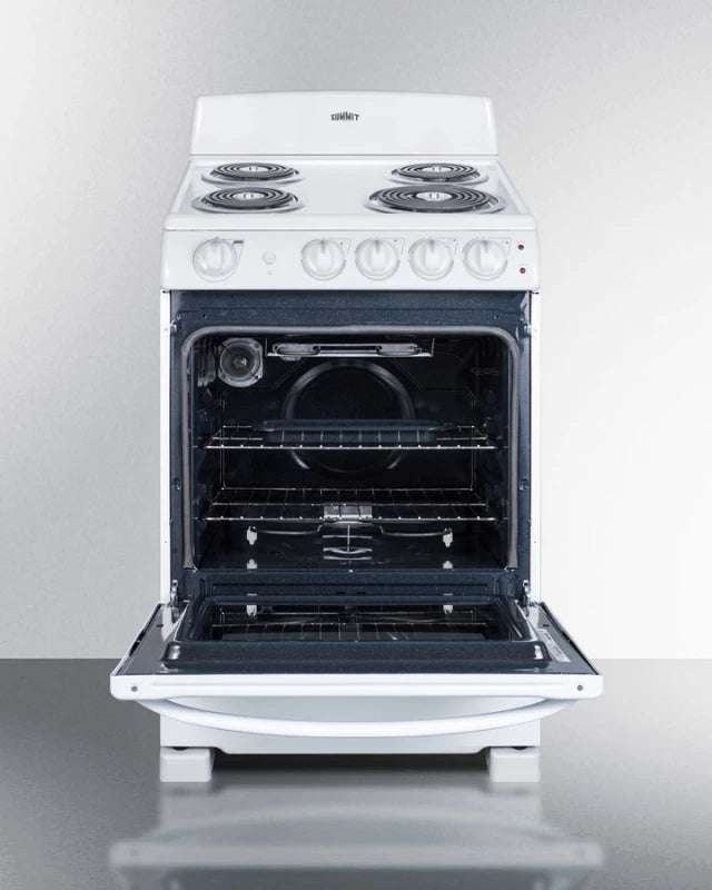 24" Wide Electric Coil Range - (RE2411W)