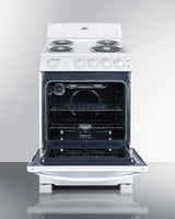 24" Wide Electric Coil Range - (RE2411W)