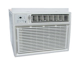Comfort-Aire REG-243R01 23,200 BTU window air conditioner with electric heat, right-facing view